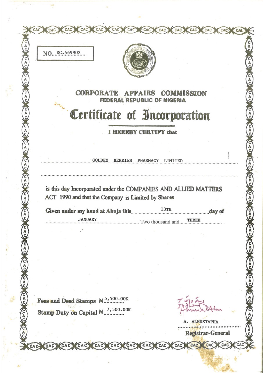 CAC Certificate